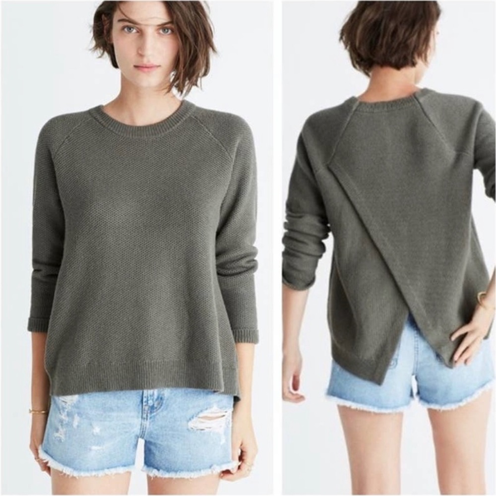 Madewell Province Sweater Olive